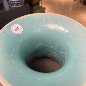 A Chinese famille rose blue-ground 'bajixiang' vase, 19th C. — 照片 11