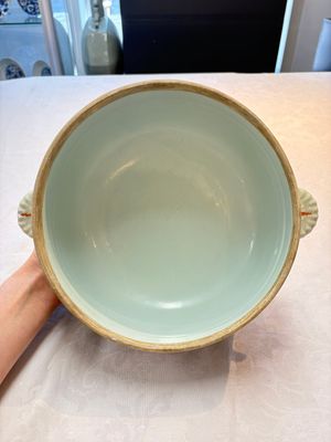 A Chinese famille rose blue-ground tureen, cover and stand, Qianlong — 照片 8