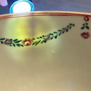 A Chinese famille rose bowl with British merchant navy ships, Qianlong — 照片 14