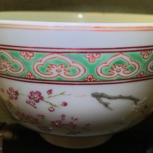 A Chinese famille rose bowl with floral design, Shen De Tang Zhi mark, 19/20th C. — 照片 12