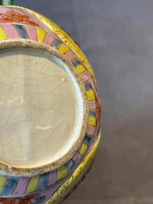 A Chinese famille rose 'Buddhist lion' teapot and cover, Yongzheng — 照片 15