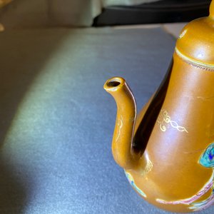 A Chinese famille rose capucin brown-ground ewer and cover, Yongzheng — photo 19