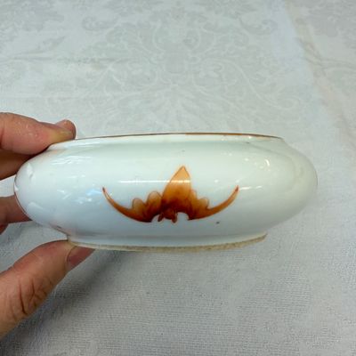 A Chinese famille rose 'Carps among Waves' brush washer — photo 4