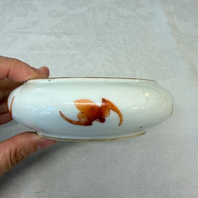 A Chinese famille rose 'Carps among Waves' brush washer — photo 3