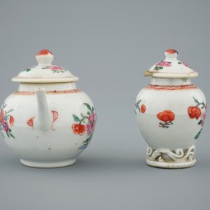 A Chinese famille rose children's part tea service, Qianlong, 18th C. — photo 7