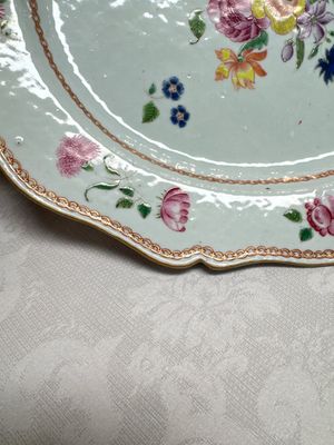A Chinese famille rose covered tureen and stand with floral design, Qianlong — photo 21