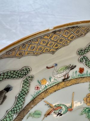 A Chinese famille rose 'Doctor's Visit' plate after Cornelis Pronk, Qianlong — photo 4