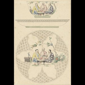 A Chinese famille rose 'Doctor's Visit' plate after Cornelis Pronk, Qianlong — photo 3