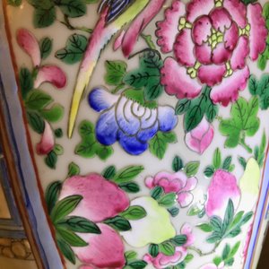 A Chinese famille rose dragon-handle vase, 19th C. — 照片 13