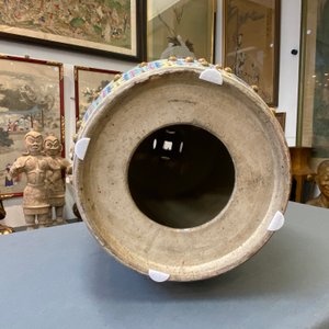 A Chinese famille rose 'ducks in a lotus pond' garden seat, 19th C. — 照片 11
