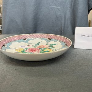 A Chinese famille rose eggshell 'peony and fingered citron' plate, Yongzheng — 照片 5