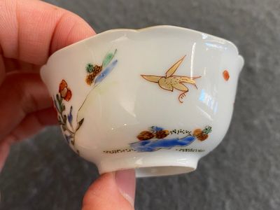 A Chinese famille rose 'elephant rider' cup and saucer, Yongzheng — photo 7