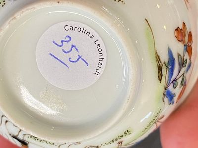 A Chinese famille rose 'elephant rider' cup and saucer, Yongzheng — photo 8