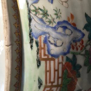 A Chinese famille rose export porcelain tureen on stand, Qianlong, 18th C. — 照片 12