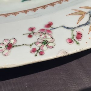A Chinese famille rose export porcelain tureen on stand, Qianlong, 18th C. — 照片 10
