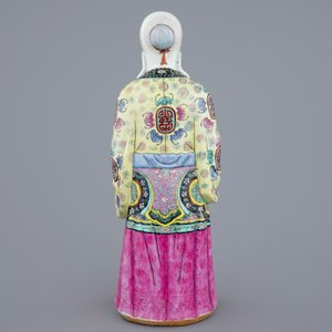A Chinese famille rose figure of Shou Lao, 19th C. — 照片 3