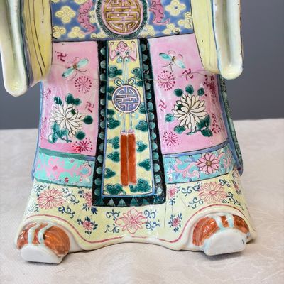 A Chinese famille rose figure of Shoulao — photo 5