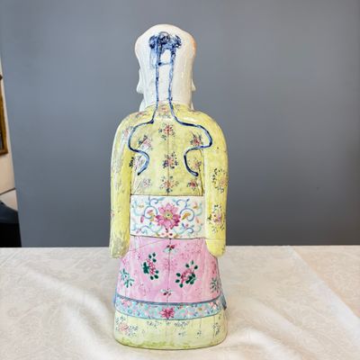 A Chinese famille rose figure of Shoulao — photo 17