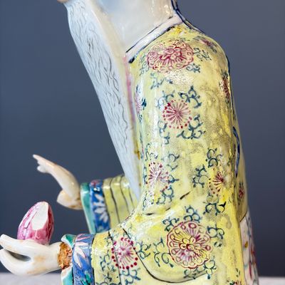 A Chinese famille rose figure of Shoulao — photo 27