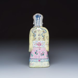 A Chinese famille rose figure of Shoulao — photo 4