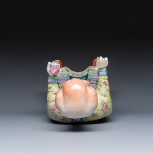 A Chinese famille rose figure of Shoulao — photo 6