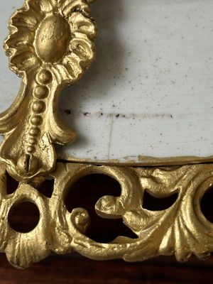 A Chinese famille rose 'flower basket' dish with gilt bronze mount, Yongzheng — photo 10