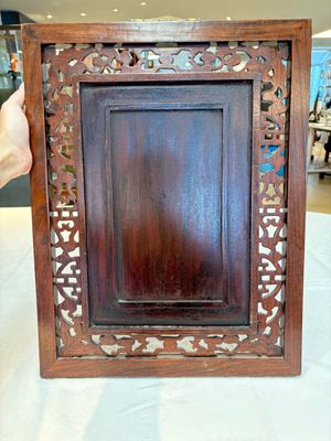 A Chinese famille rose 'gathering of sages' plaque, mounted in a wooden frame, Republic — photo 10