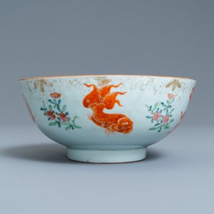 A Chinese famille rose 'goldfish' bowl, Yongzheng — photo 2