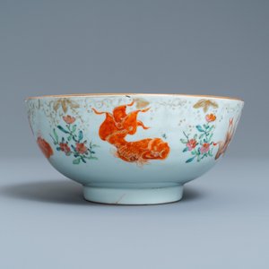 A Chinese famille rose 'goldfish' bowl, Yongzheng — photo 4
