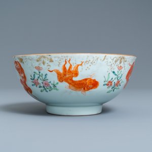 A Chinese famille rose 'goldfish' bowl, Yongzheng — photo 5
