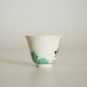 A Chinese famille rose grasshopper cup, Tongzhi mark, 19/20th C. — 照片 10