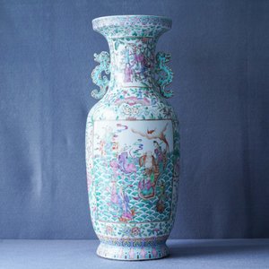 A Chinese famille rose 'immortals' vase, 19th C. — 照片 9