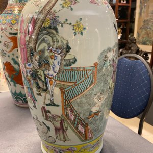 A Chinese famille rose 'immortals' vase, 19th C. — photo 19