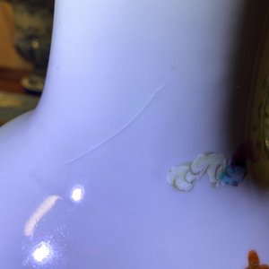 A Chinese famille rose 'immortals' vase, Qianlong mark, Republic — photo 7