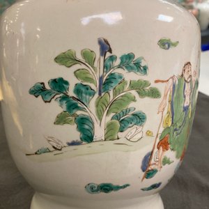 A Chinese famille rose 'immortals' vase, Yongzheng — photo 17