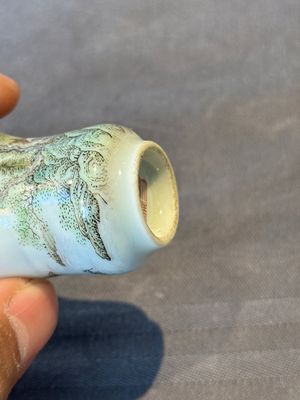 A Chinese famille rose 'landscape and poem' snuff bottle, Daoguang mark and of the period — 照片 11