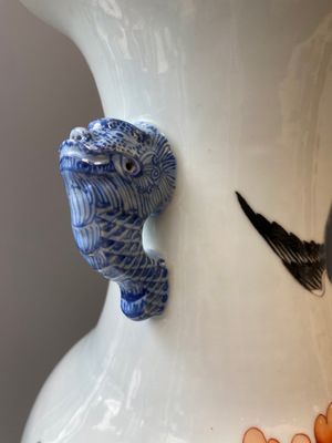 A Chinese famille rose 'magpies and peonies' vase, Guangxu mark and of the period — 照片 6
