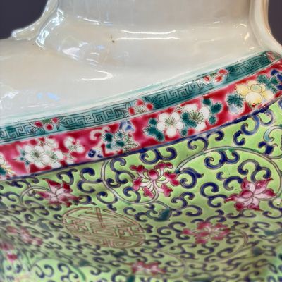 A Chinese famille rose Milefo Buddha — photo 19