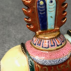 A Chinese famille rose model of a horse and attribute, Qianlong — 照片 9