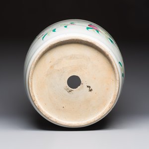 A Chinese famille rose 'Nine Peaches' jardinière, 19th C. — foto 7