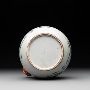 A Chinese famille rose 'peonies' kendi, Qianlong — photo 6