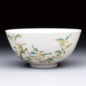 A Chinese famille rose ‘peony and dragonfly’ bowl, Yongzheng mark, Republic — photo 2