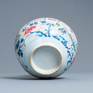 A Chinese famille rose 'phoenixes' bowl, Qianlong — photo 7