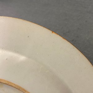 A Chinese famille rose plate with a lady playing a qin, Yongzheng — photo 4