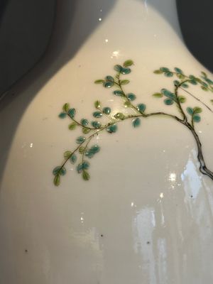 A Chinese famille rose 'playing boys' baluster vase, Hongxian mark, Republic — photo 10