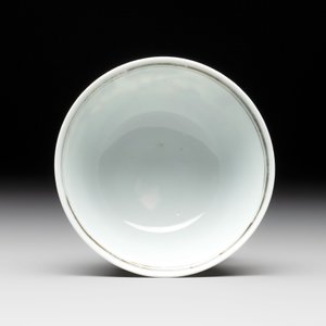 A Chinese famille rose 'Procris and Cephales' cup and saucer, Qianlong — photo 8