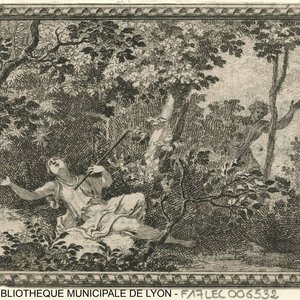A Chinese famille rose 'Procris and Cephales' cup and saucer, Qianlong — photo 10