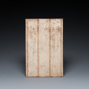A Chinese famille rose ‘rice production’ plaque, 19th C. — 照片 2