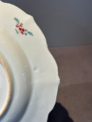 A Chinese famille rose 'roosters' plate, Yongzheng/Qianlong — 照片 13