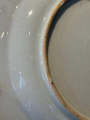 A Chinese famille rose 'roosters' plate, Yongzheng/Qianlong — 照片 9